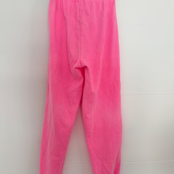 Aviator Nation Logo Pink Casual Streetwear Joggers Sweatpants Sz XS - Picture 4 of 7